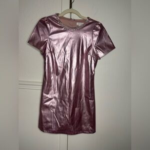 TCEC Pink Pearl Embellished Dress size S new with tag